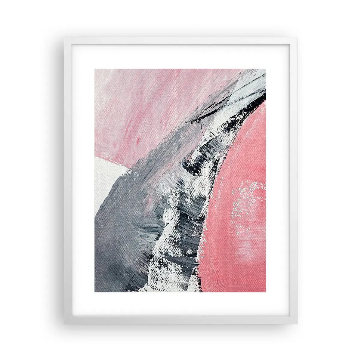 Poster in cornice bianca - Composizione abbinata - 40x50 cm