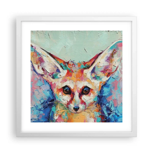 Poster in cornice bianca - Siete pronti per me? - 40x40 cm