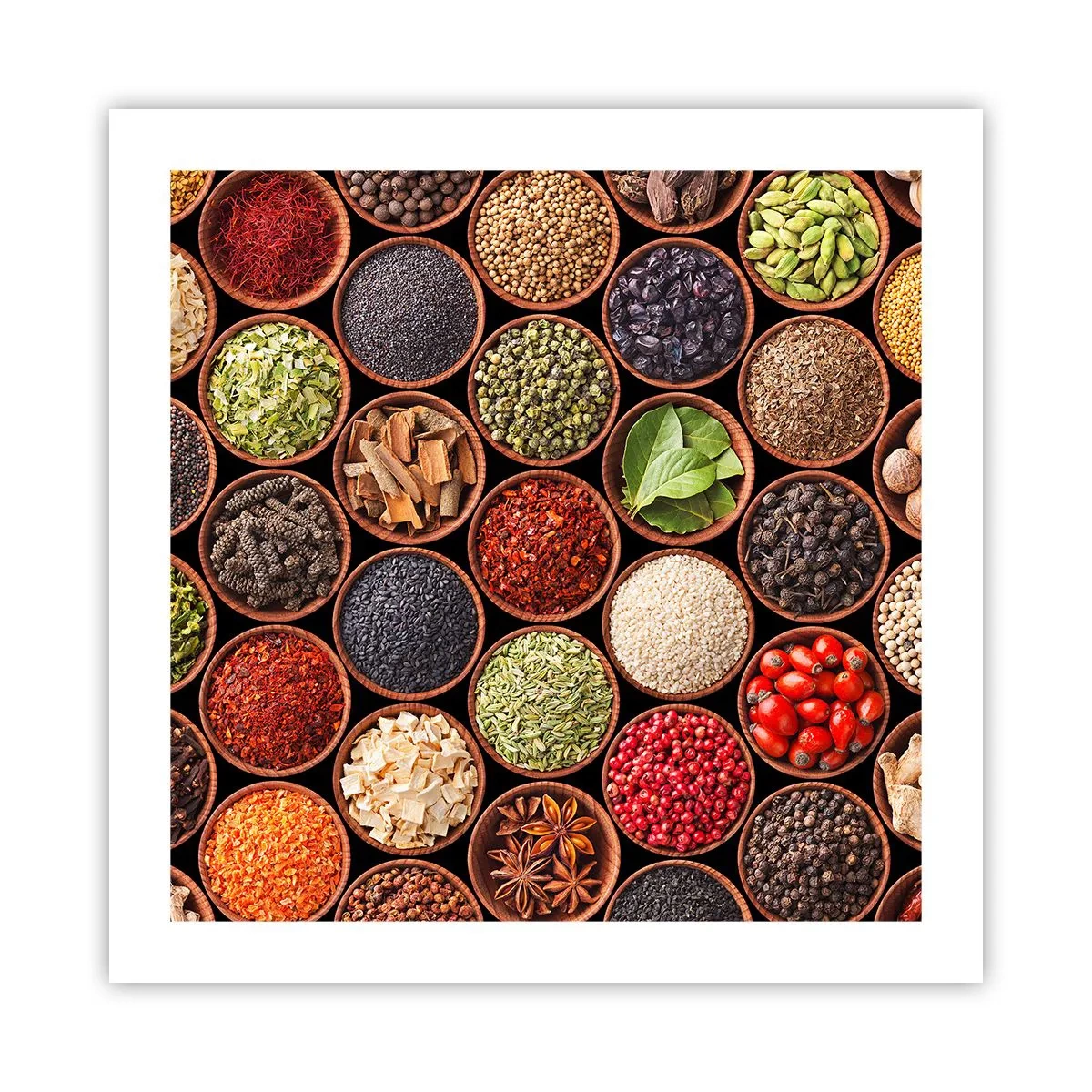Poster - Tutti i gusti del mondo - 50x50 cm