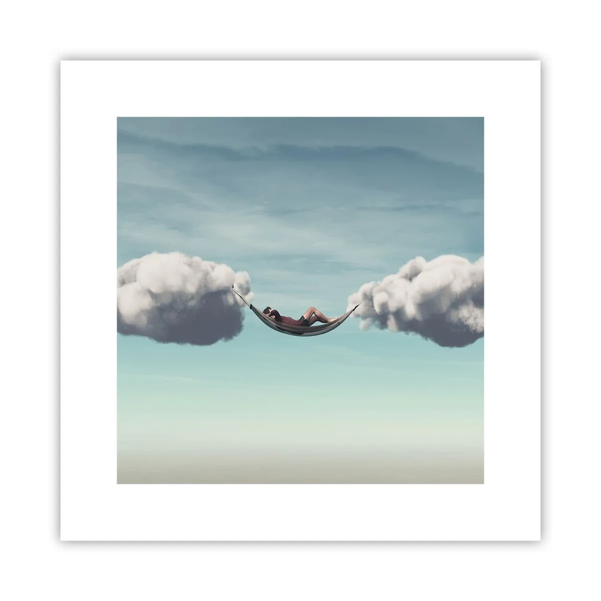 Poster - La felicità del momento - 30x30 cm