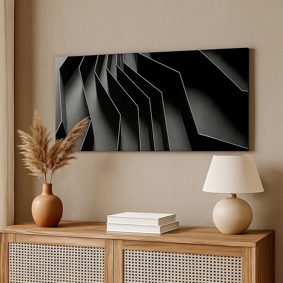 Quadro su tela - Stampe su Tela - Ordine tridimensionale - 30x30 cm