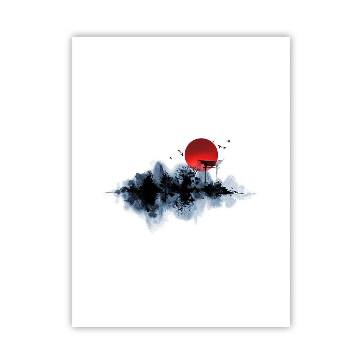 Poster - Vista giapponese - 30x40 cm