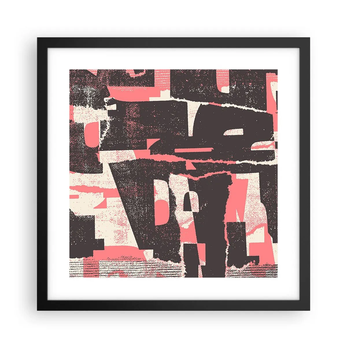 Poster in cornice nera - Tutto il rumore - 40x40 cm