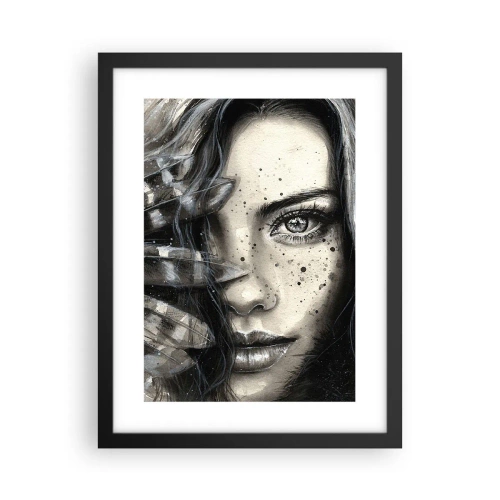 Poster in cornice nera - Bellezza selvaggia - 30x40 cm