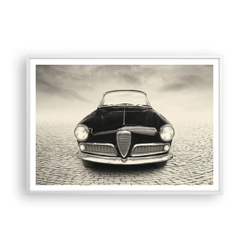 Poster in cornice bianca - Come non amarmi? - 100x70 cm