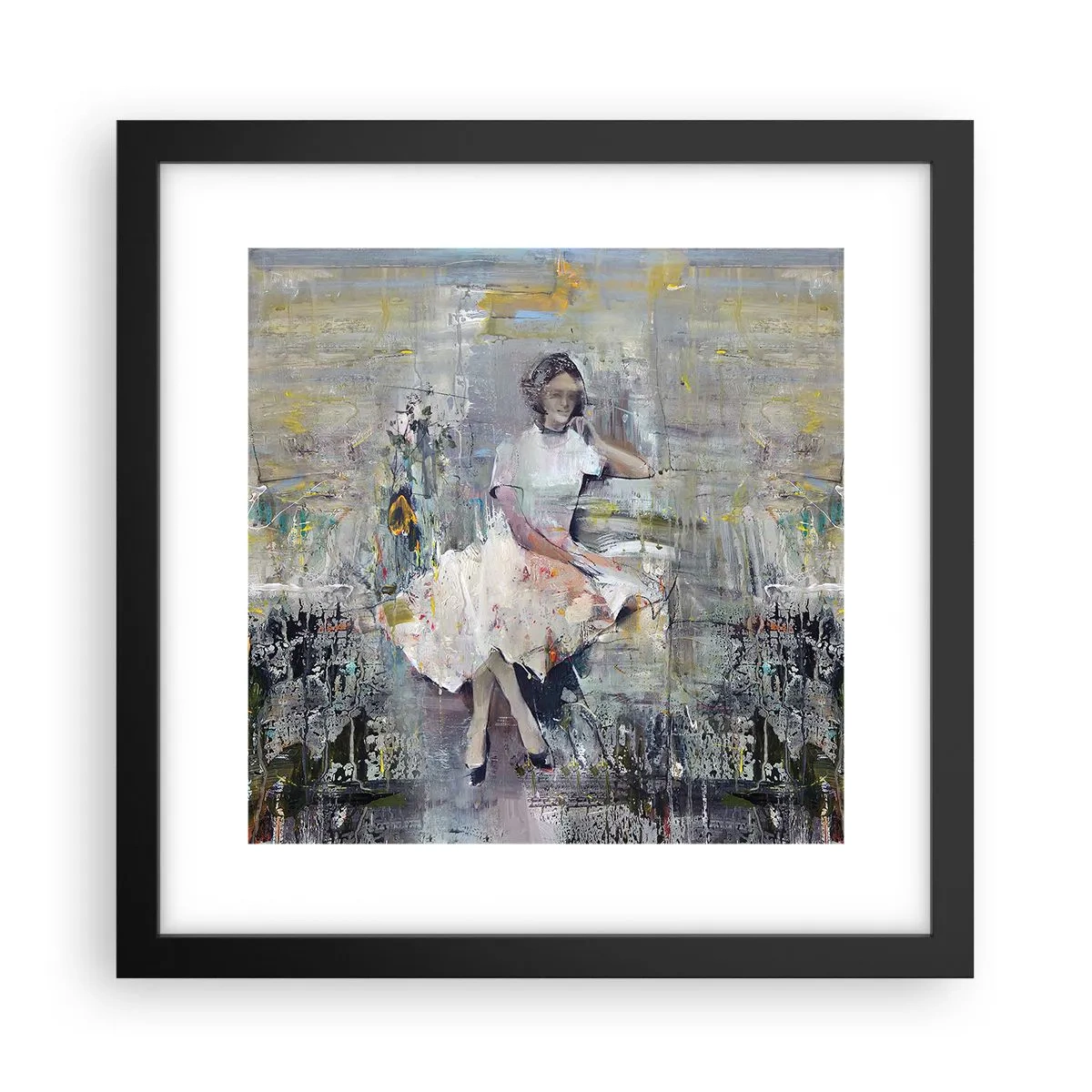 Poster in cornice nera - Classica e moderna - 30x30 cm