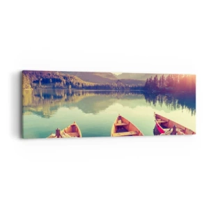 Quadro su tela - Stampe su Tela - Vivere secondo le sue leggi - 90x30 cm