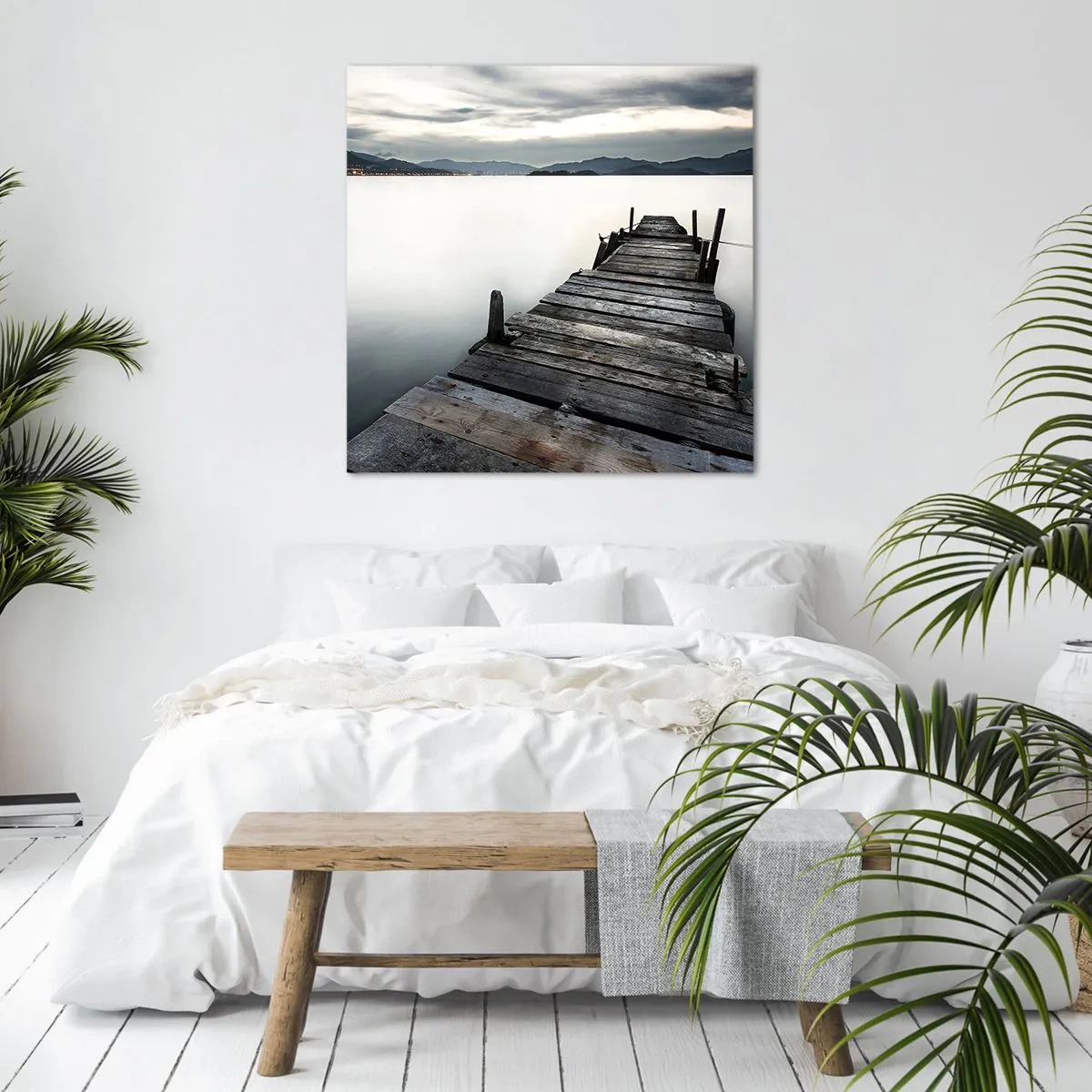 Quadro su tela - Stampe su Tela - Immergersi nella tranquillità - 60x60 cm