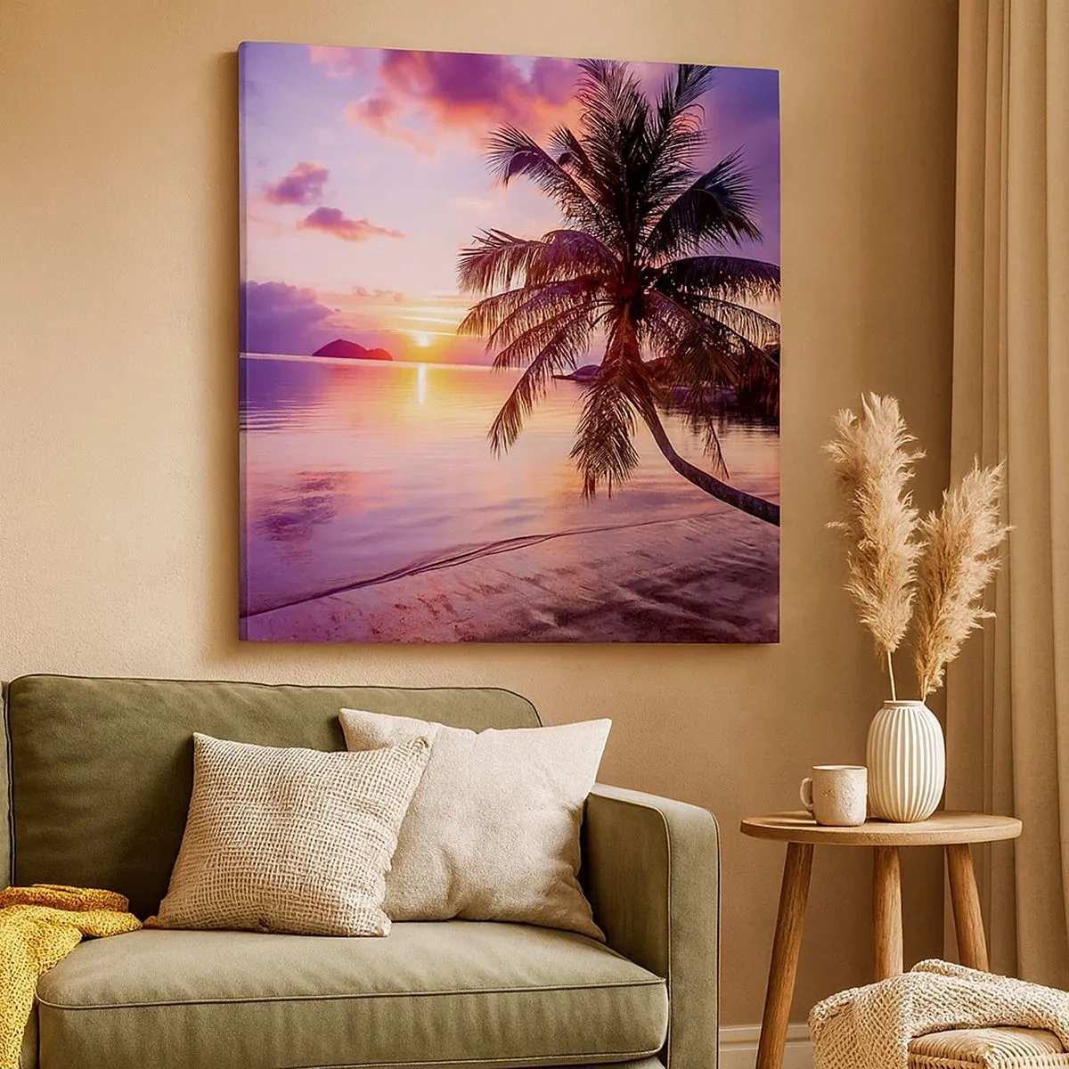 Quadro su tela - Stampe su Tela - Beatitudine a perdita d'occhio - 30x30 cm