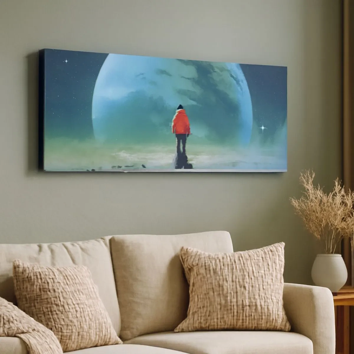 Quadro su tela - Stampe su Tela - Scopritore di una nuova terra - 100x40 cm