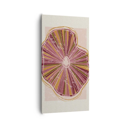 Quadro su tela - Stampe su Tela - Astrazione raggiante - 65x120 cm