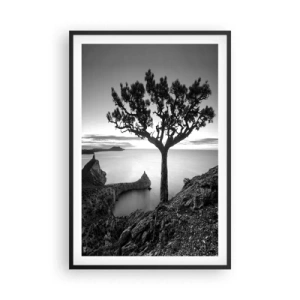 Poster in cornice nera - Pace fino all'orizzonte - 61x91 cm