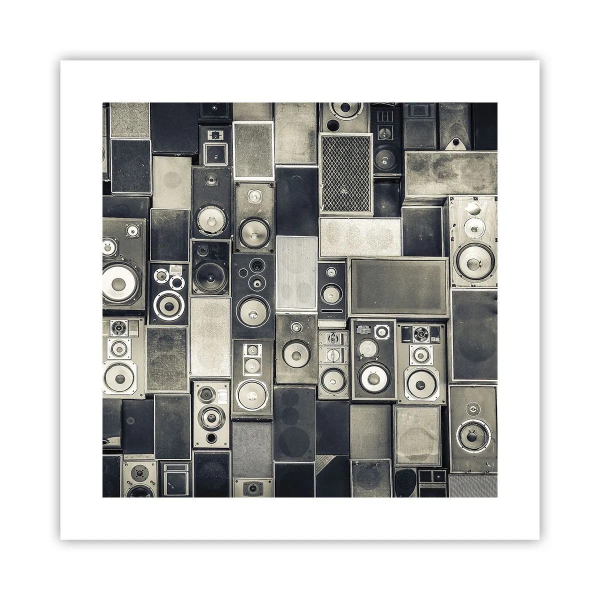 Poster - Armonia di suoni - 40x40 cm