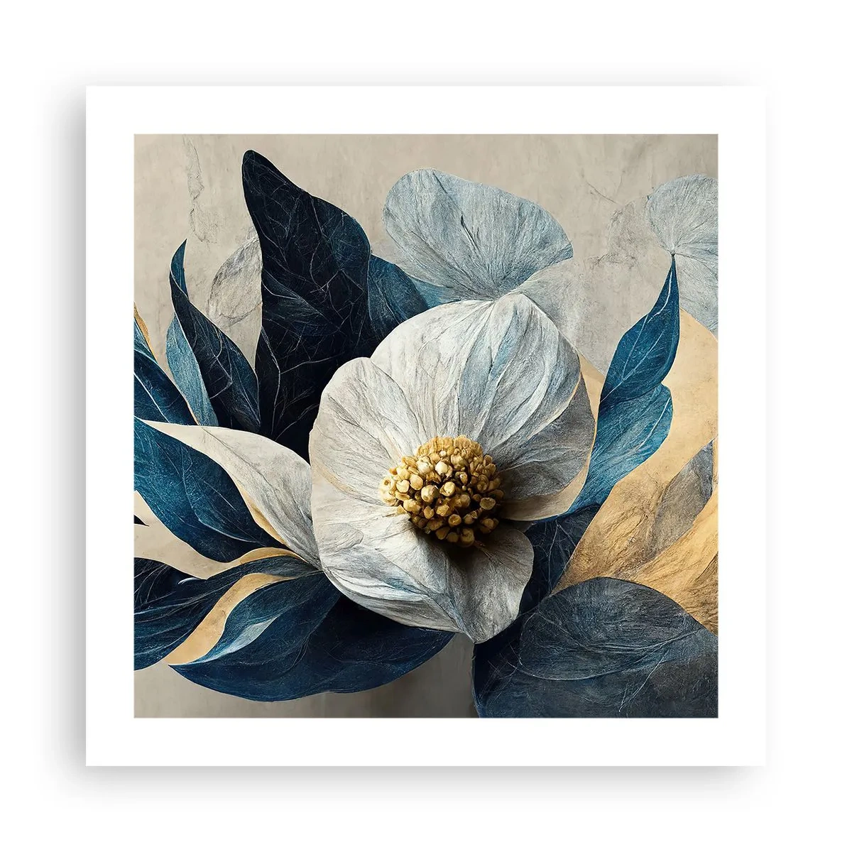 Poster - Ha un cuore d'oro - 50x50 cm