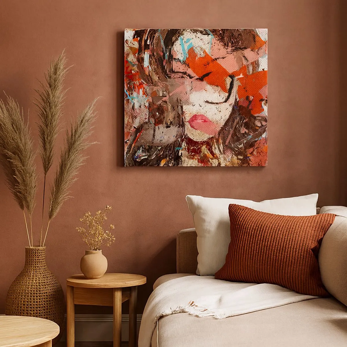 Quadro su tela - Stampe su Tela - Nessuno sa come sei veramente - 30x30 cm