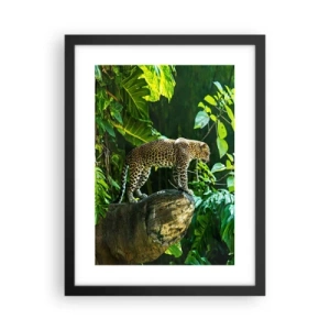 Poster in cornice nera - A caccia? - 30x40 cm