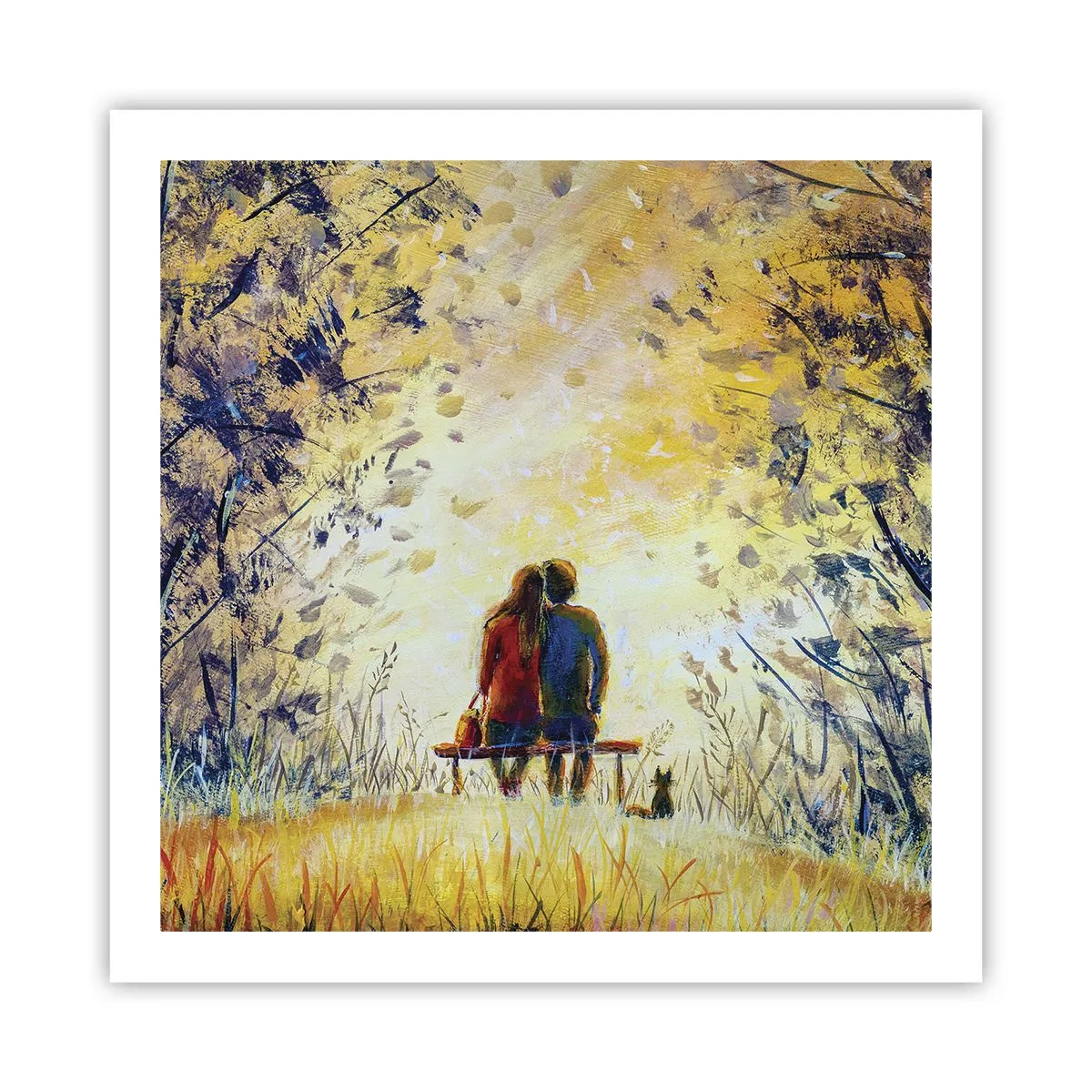 Poster - Attimo magico - 60x60 cm