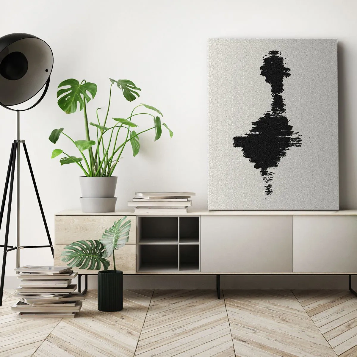 Quadro su tela - Stampe su Tela - Le vibrazioni della fantasia - 45x80 cm