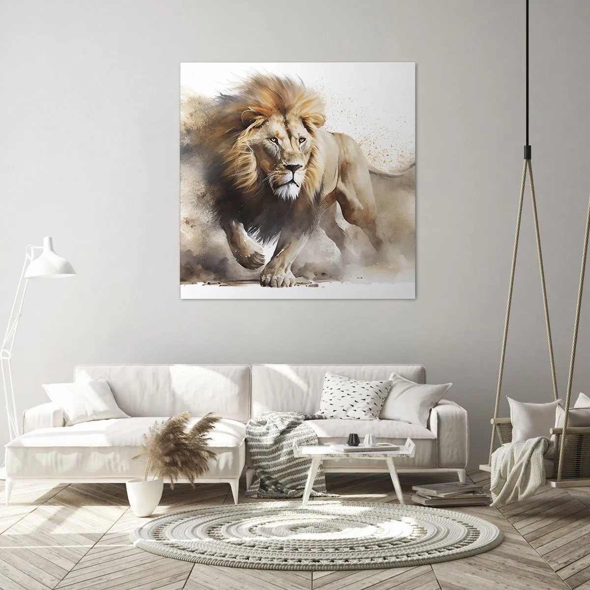 Quadro su tela - Stampe su Tela - Il re si è mosso - 50x50 cm