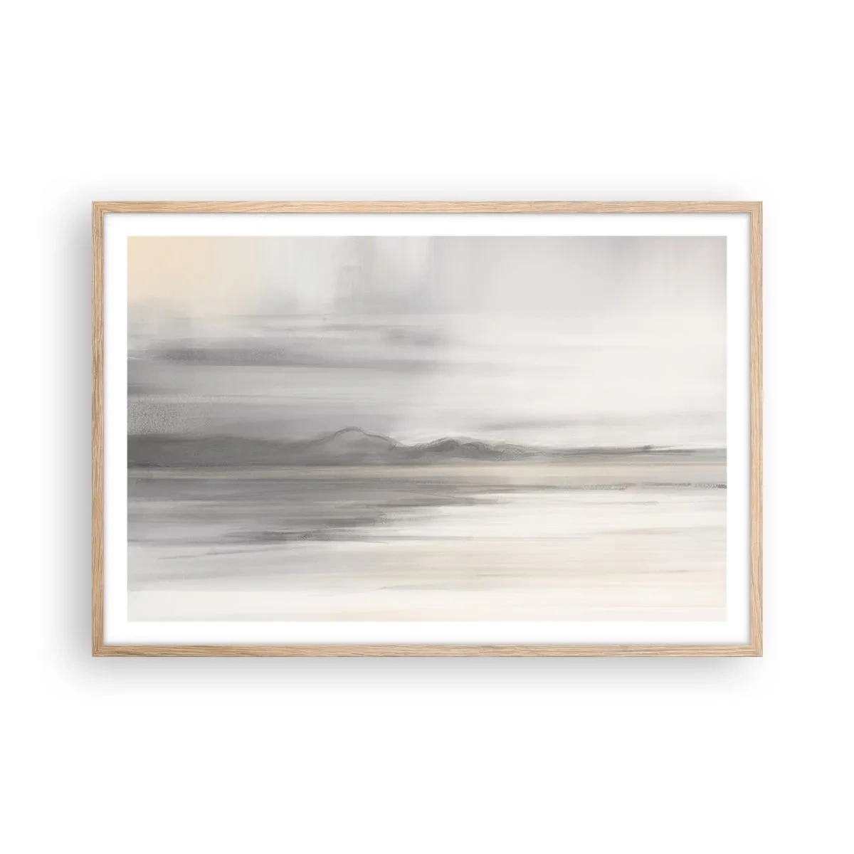 Poster in cornice rovere chiaro - Orizzonte trasognato - 91x61 cm