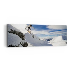 Quadro su tela - Stampe su Tela - Libertà senza confini - 90x30 cm