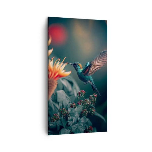 Quadro su tela - Stampe su Tela - Una vita davvero a colori - 45x80 cm