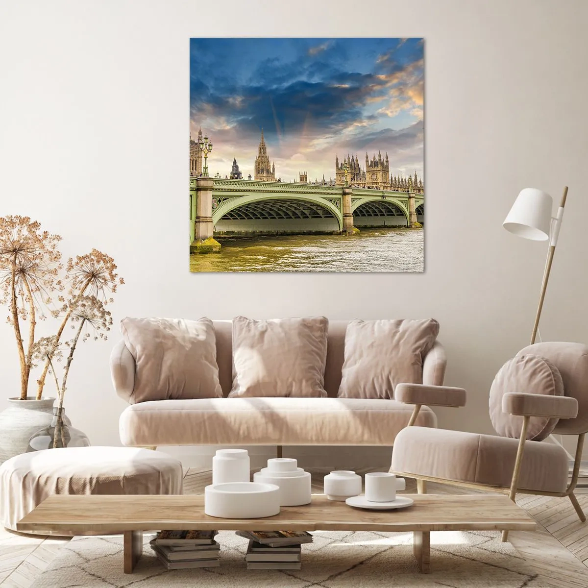 Quadro su tela - Stampe su Tela - Nell'Impero il tempo si è fermato - 50x50 cm