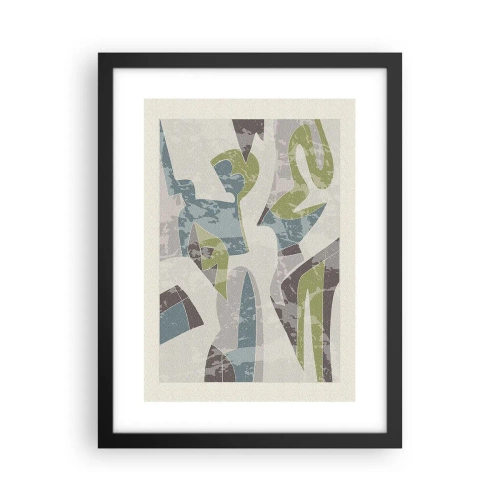 Poster in cornice nera - Composizione oltre il vetro - 30x40 cm