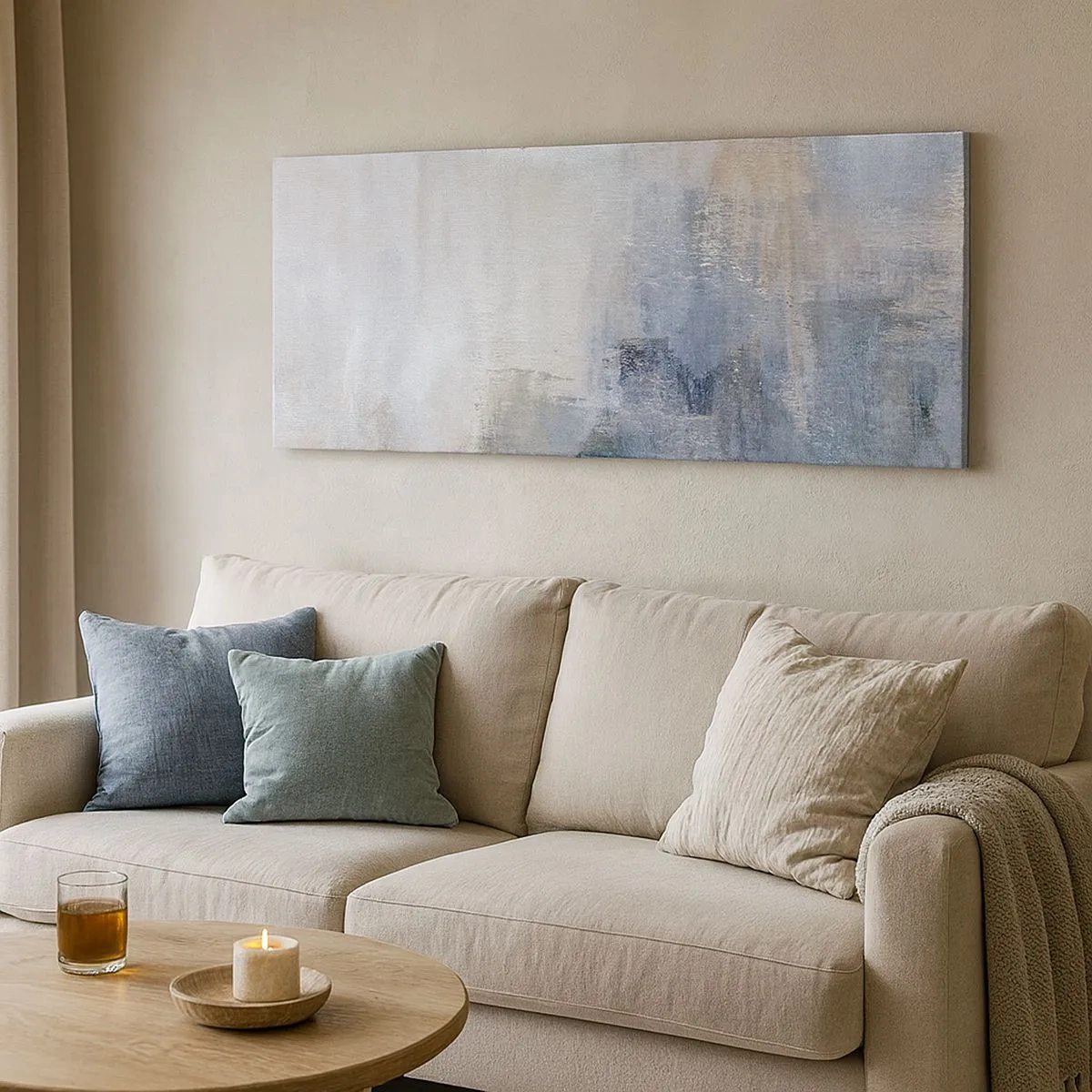 Quadro su tela - Stampe su Tela - Toni e accordi dei colori - 100x40 cm