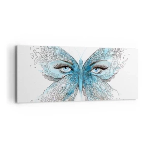 Quadro su tela - Stampe su Tela - Argo azzurro - 100x40 cm