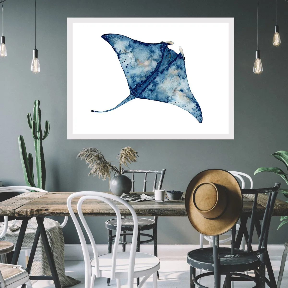 Poster - Vita nel blu - 91x61 cm