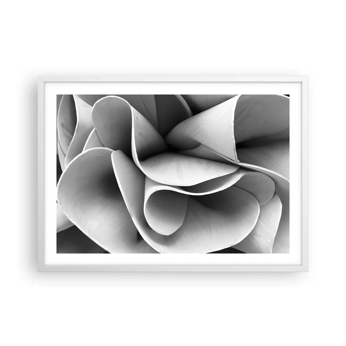 Poster in cornice bianca - Avviene nello spazio - 70x50 cm