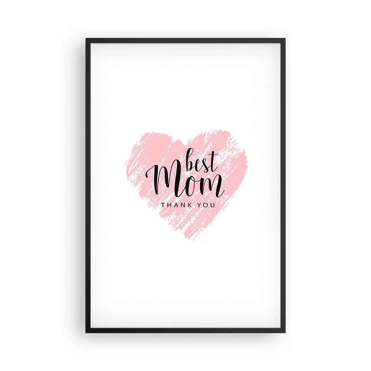 Poster in cornice nera - È sempre il momento giusto - 61x91 cm