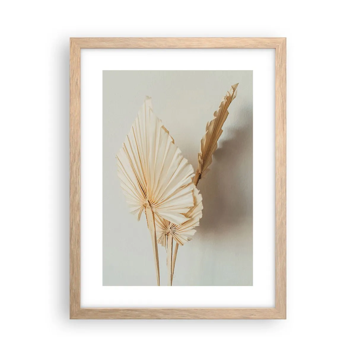 Poster in cornice rovere chiaro - Quando serve il sollievo - 30x40 cm