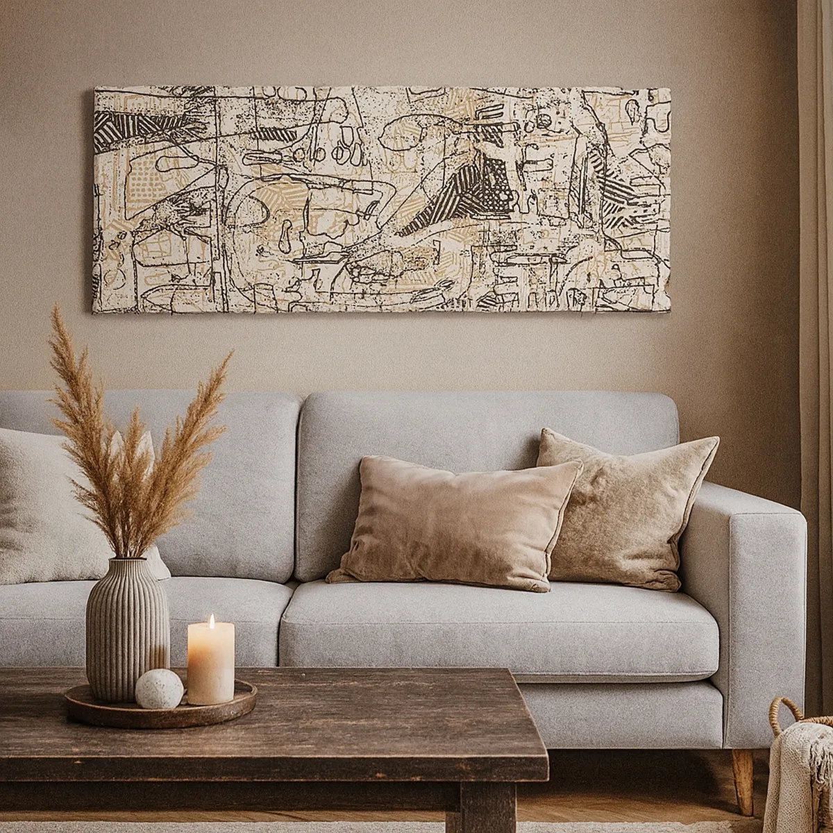 Quadro su tela - Stampe su Tela - In attesa di essere decifrato - 30x30 cm