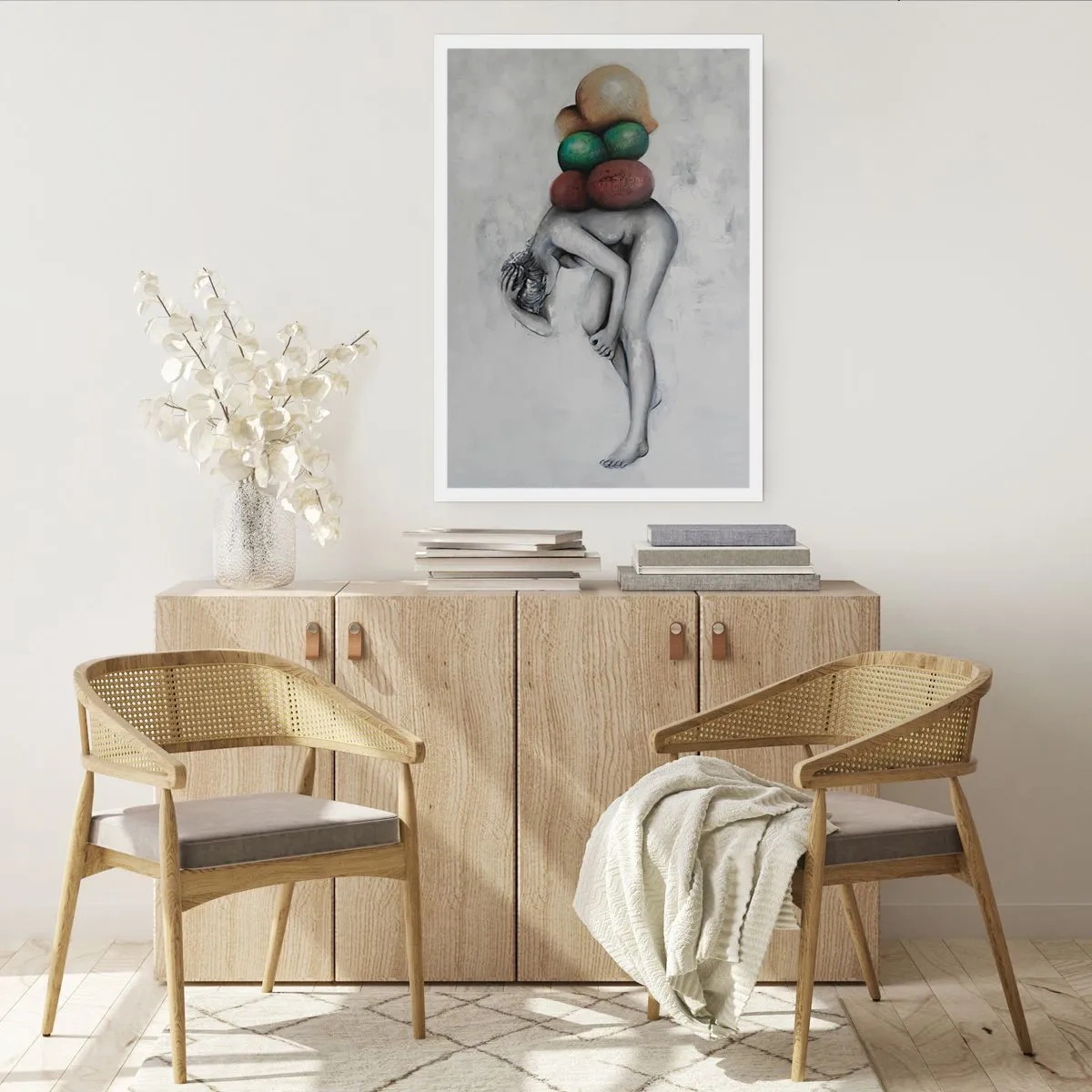 Poster - Il peso della vita - 50x70cm - Il peso della vita - Decorazione murale moderna per soggiorno e camera da letto ARTTOR