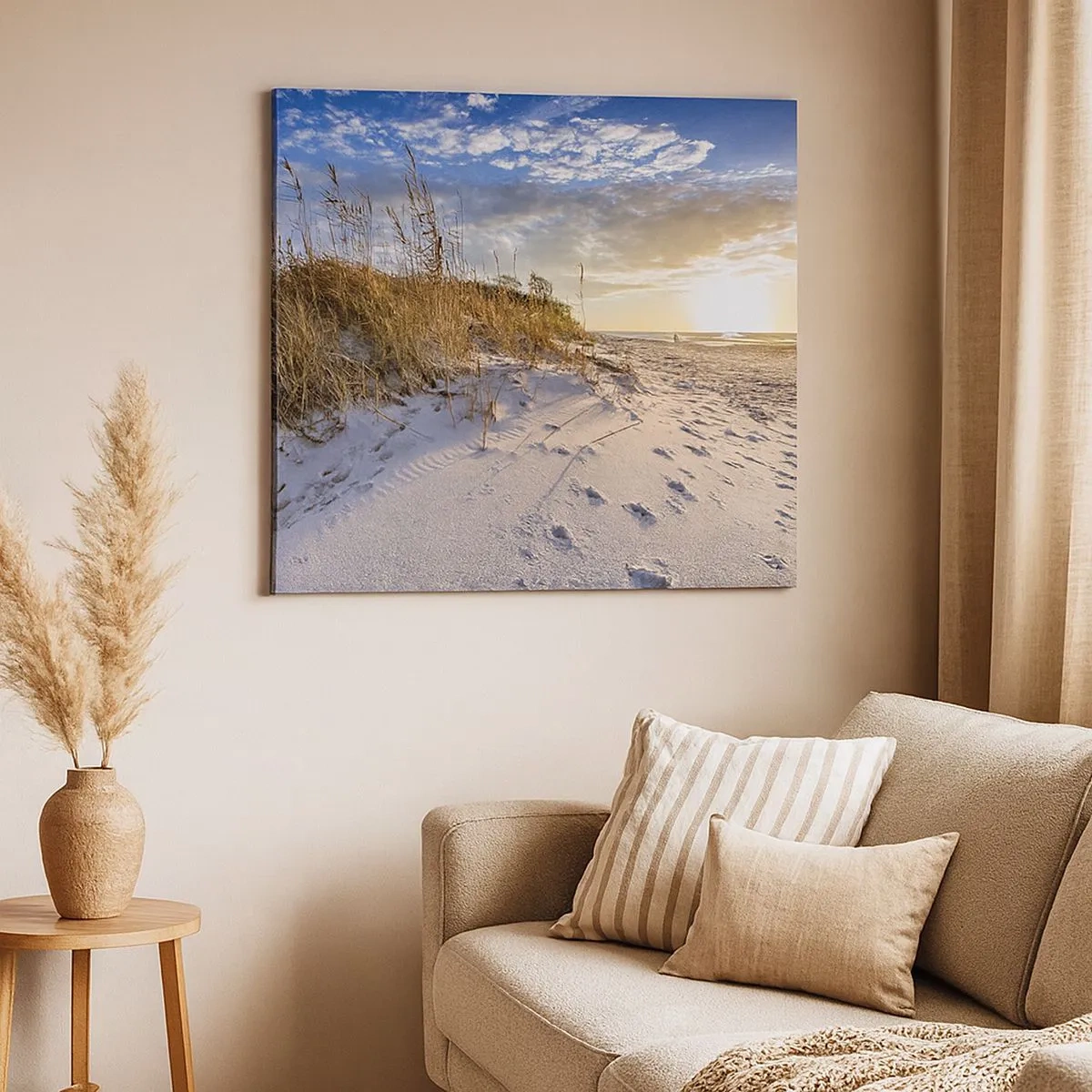 Quadro su tela - Stampe su Tela - Invito a passeggiare - 30x30 cm