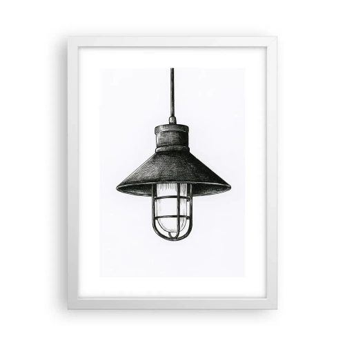 Poster in cornice bianca - Come tanti anni fa... - 30x40 cm