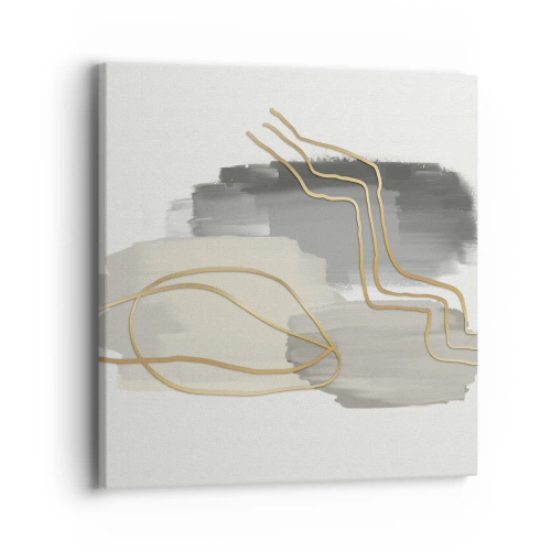 Quadro su tela - Stampe su Tela - Durata e movimento - 40x40 cm