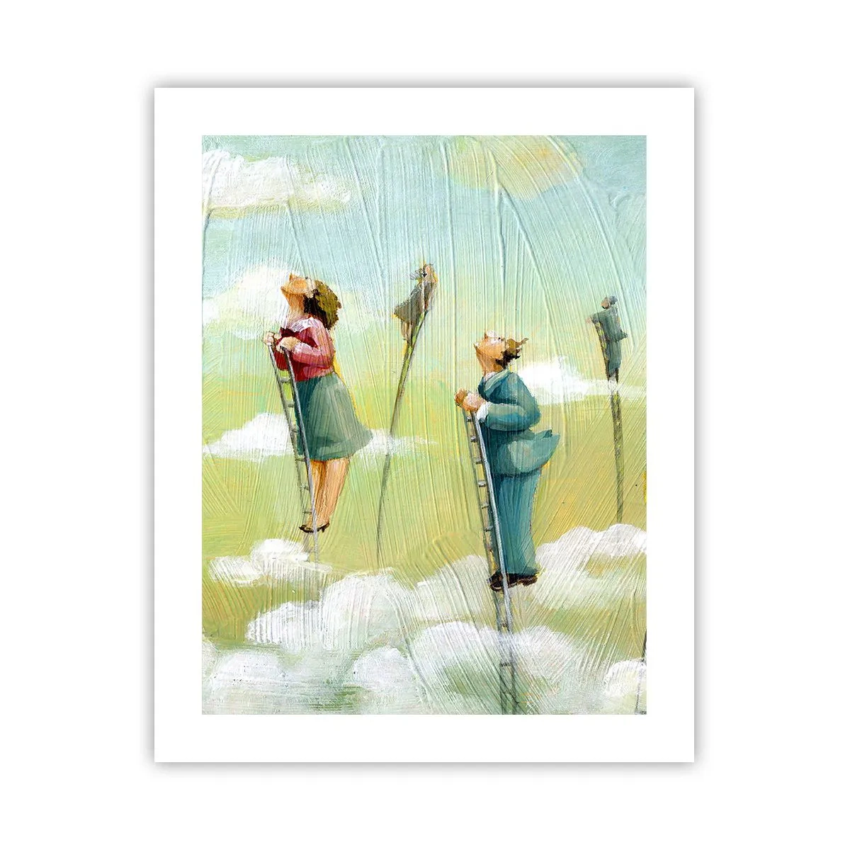 Poster - Seguendo i propri sogni - 40x50 cm