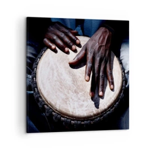 Quadro su tela - Stampe su Tela - Vivi al tuo ritmo - 50x50 cm