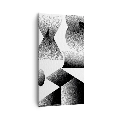 Quadro su tela - Stampe su Tela - Angoli e ovali - 55x100 cm