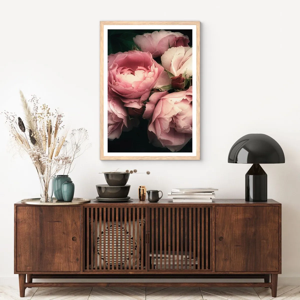 Poster in cornice rovere chiaro - Il fascino della Belle Époque - 70x100 cm