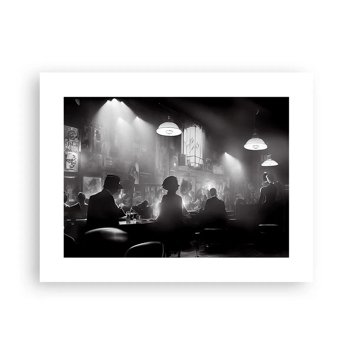 Poster - Nell'atmosfera jazz - 40x30 cm