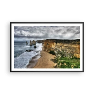 Poster in cornice nera - Bellezza selvatica - 91x61 cm