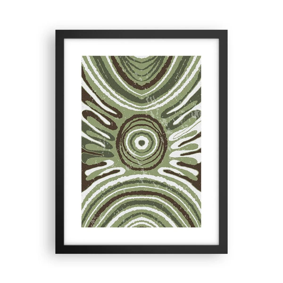 Poster in cornice nera - Esplosione di emozioni - 30x40 cm