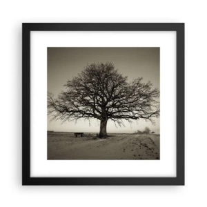 Poster in cornice nera - Da qui all'eternità - 30x30 cm