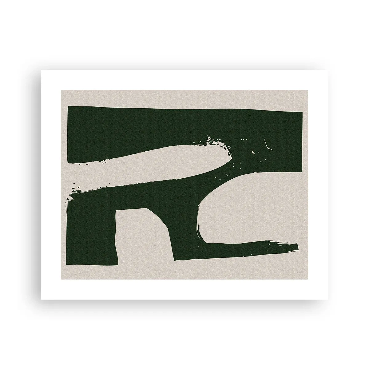 Poster - Golfi di bianco - 50x40 cm