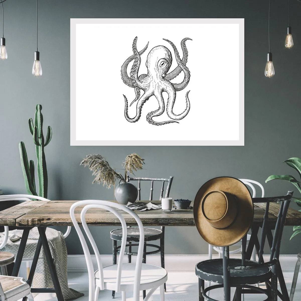 Poster - Ballando con le onde - 40x30 cm