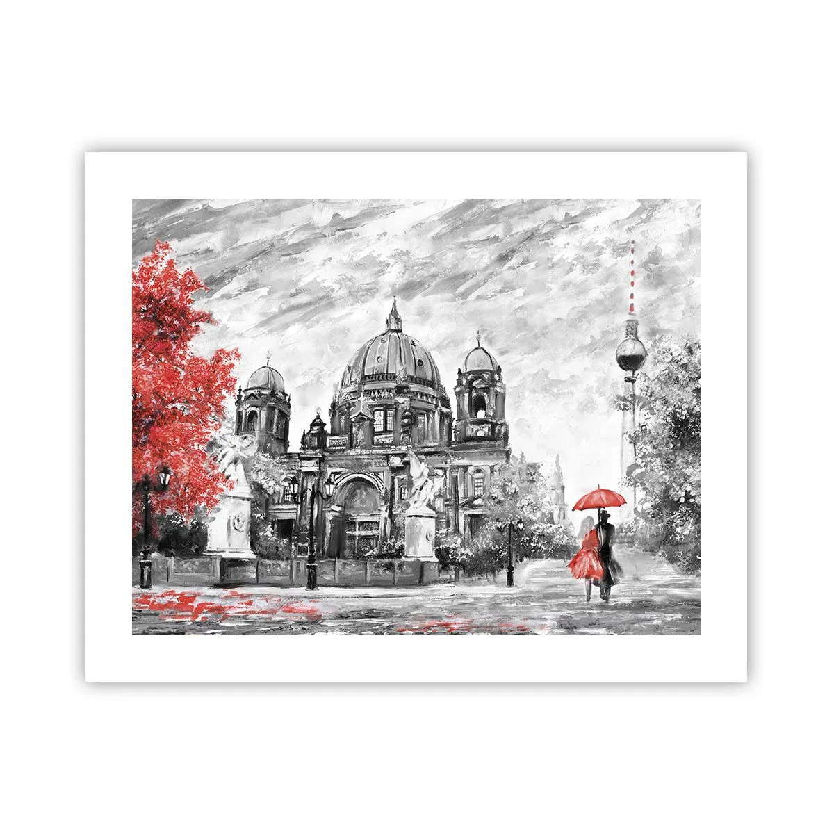 Poster - Incontro a Berlino - 50x40 cm